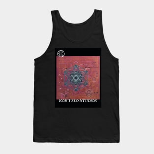 "Metatron's Cube" (w/ Rob Talo Studios logo) Tank Top